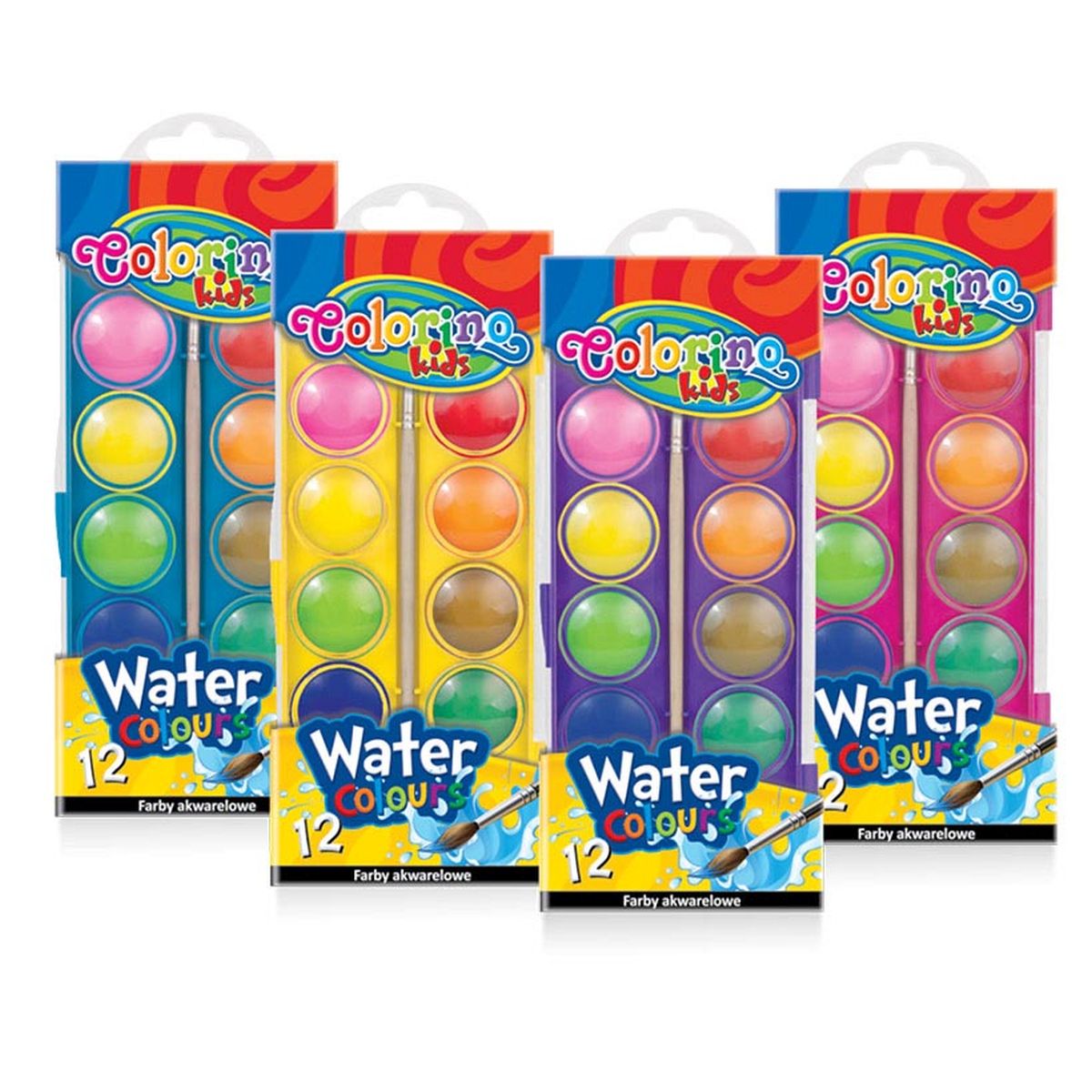Farby akwarelowe colorino 12 kolor. Patio (41508)