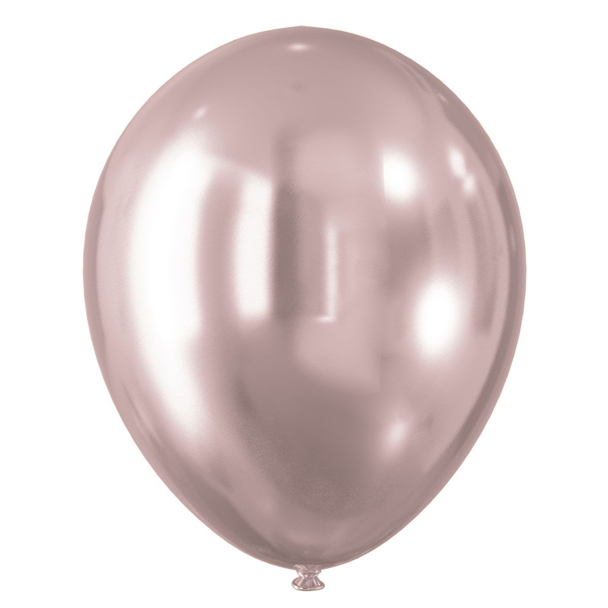 Balon gumowy Arpex efekt chromu - niebieskie mix 300mm (K2718)