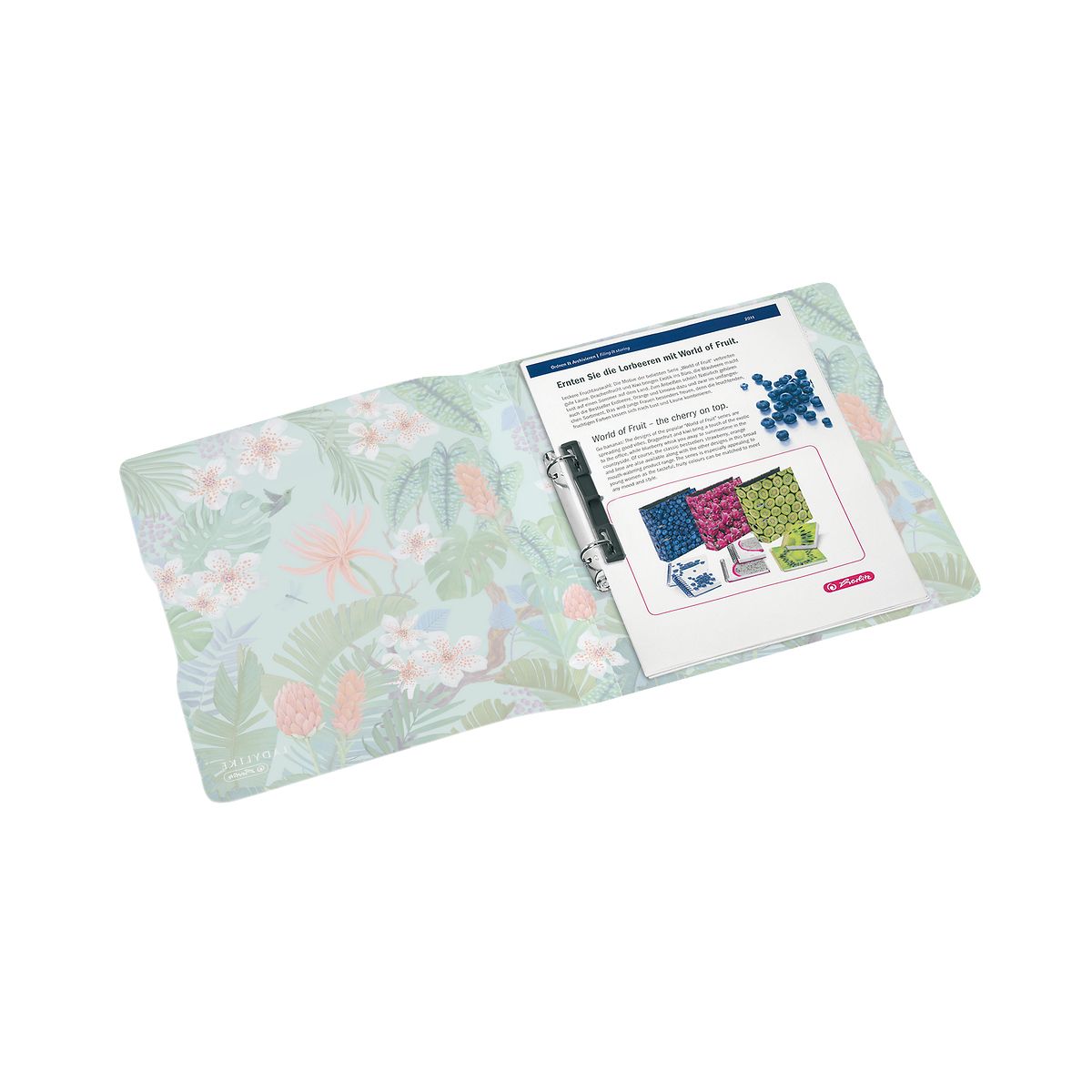 Segregator ringowy 50044030 LadyLike Jungle A4 25mm Herlitz (300001532)