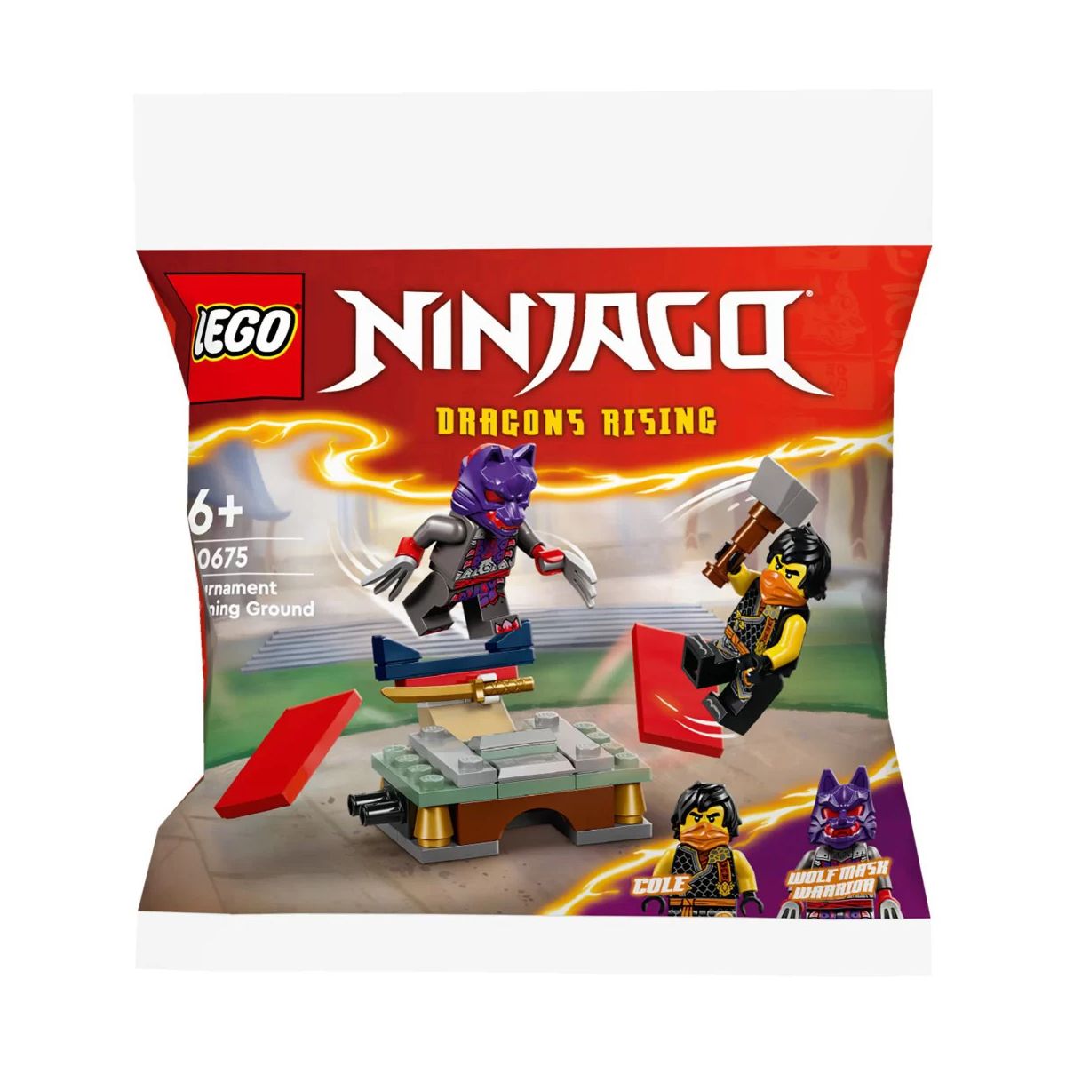 Klocki konstrukcyjne Lego Ninjago Turniejowy teren szkoleniowy (30675)