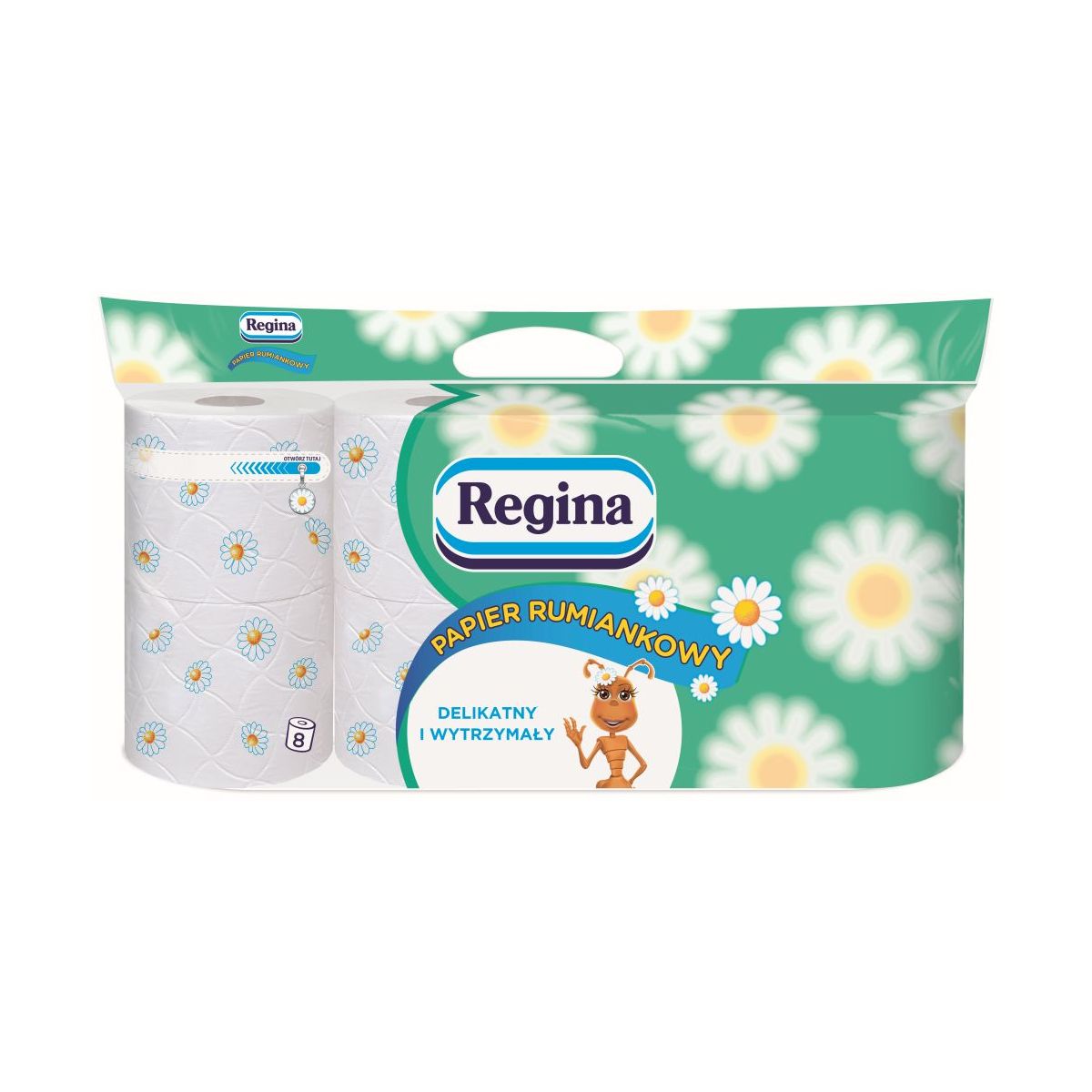 Papier toaletowy Regina A`8 kolor: biały 8 szt (406774)