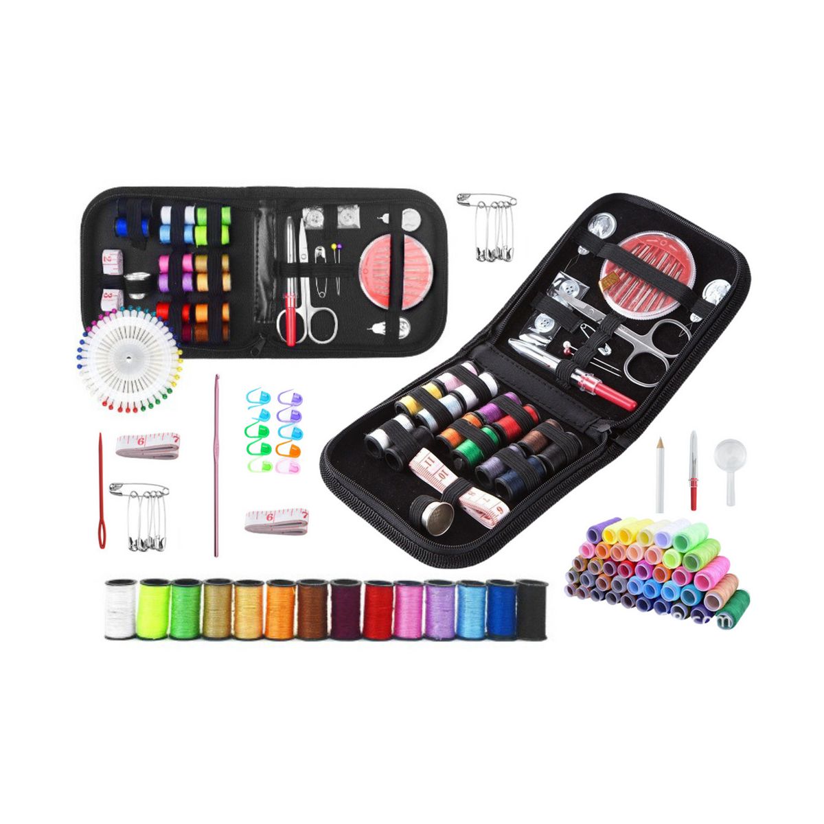 Nici Mini Zestaw Krawiecki Do Szycia w Etui Przybornik 29el Lean (20751)