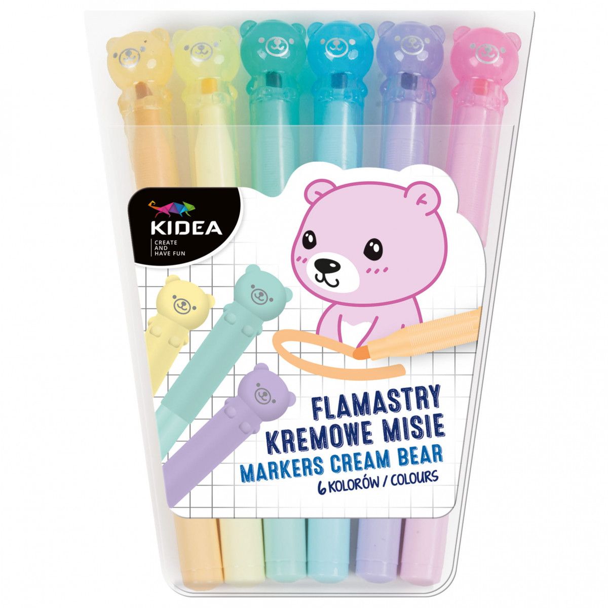 Flamaster 6 kol. Kidea (FKM6KKA)
