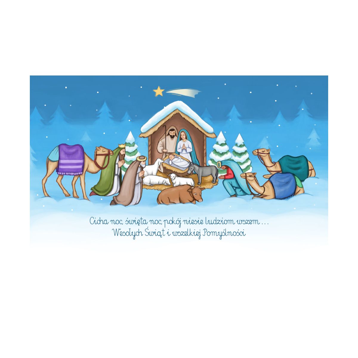 Kartka składana BN SZOPKA BETLEJEMSKA B6 Henry (5905701480401)
