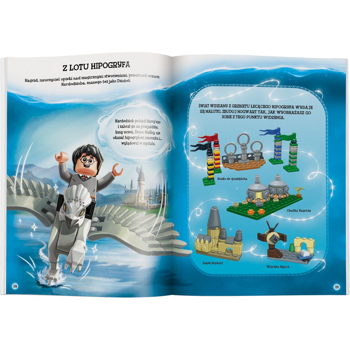 Książka dla dzieci Ameet LEGO® Harry Potter™. Ponad 100 pomysłów, zabaw i zagadek (LQB6401)