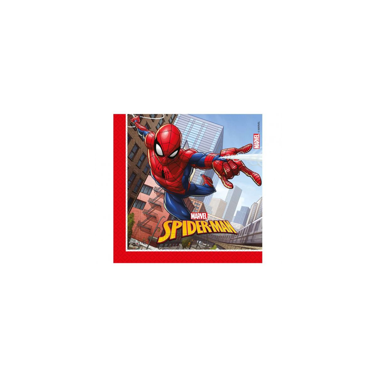 Serwetki Godan Spiderman Crime Fighter mix papier [mm:] 330x330 (93865)