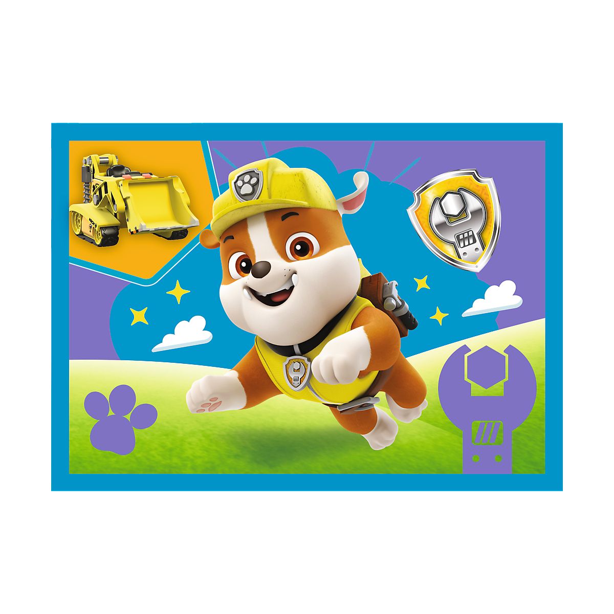 Puzzle Trefl Paw Patrol Biegnące Pieski 4w1 el. (34628)