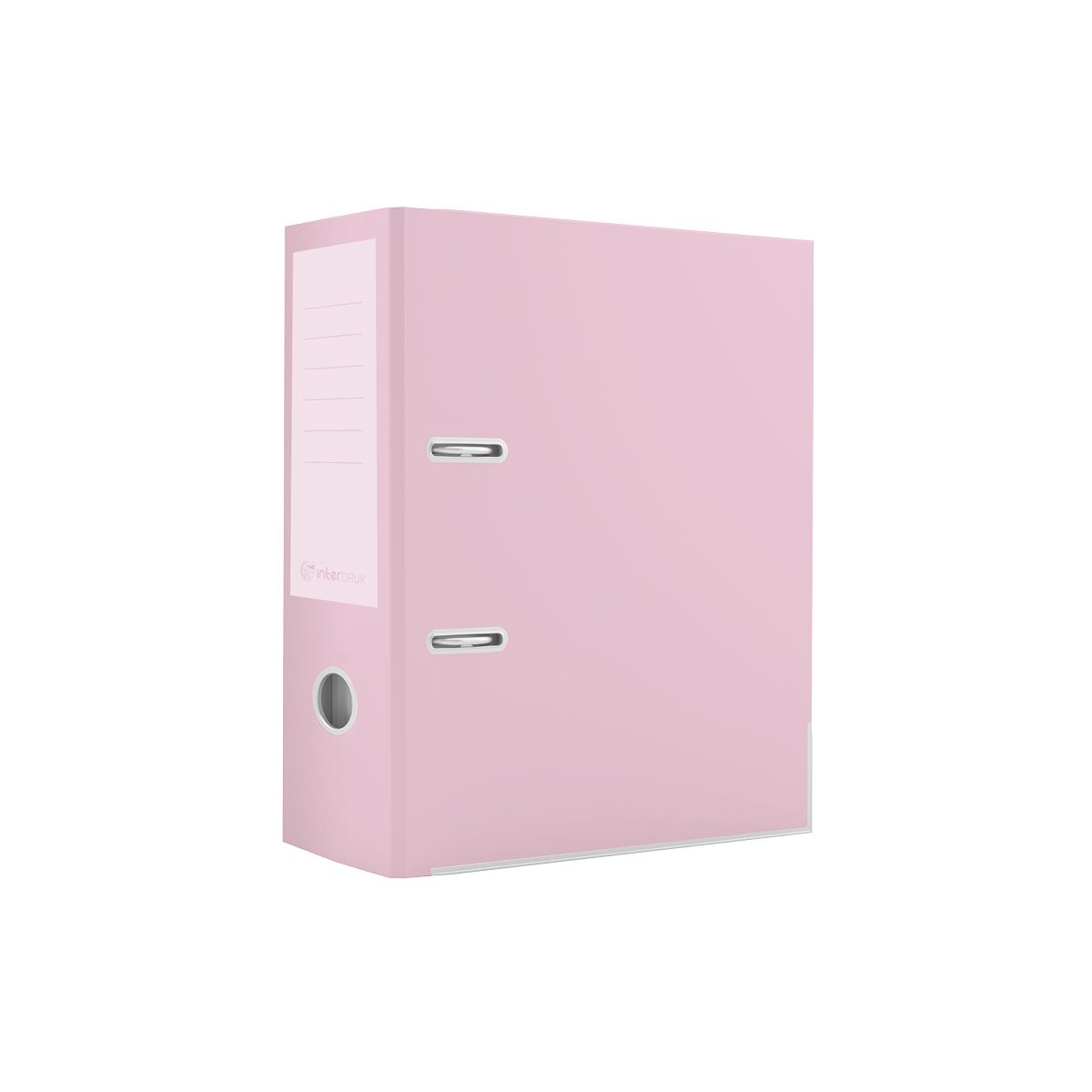 Segregator ringowy Pastel A4 75mm różowy Interdruk