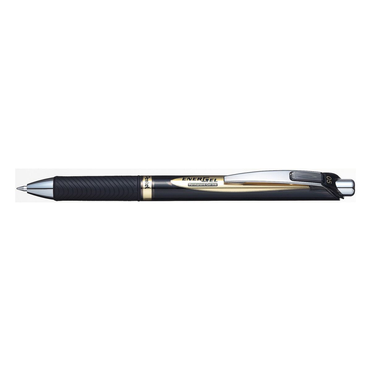 Cienkopis ENERGEL czarny 0,5mm 1kol. Pentel (blp75)