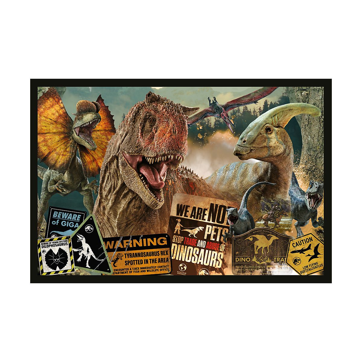 Puzzle Universal Jurrasic World 2x200 el. Trefl (13316)