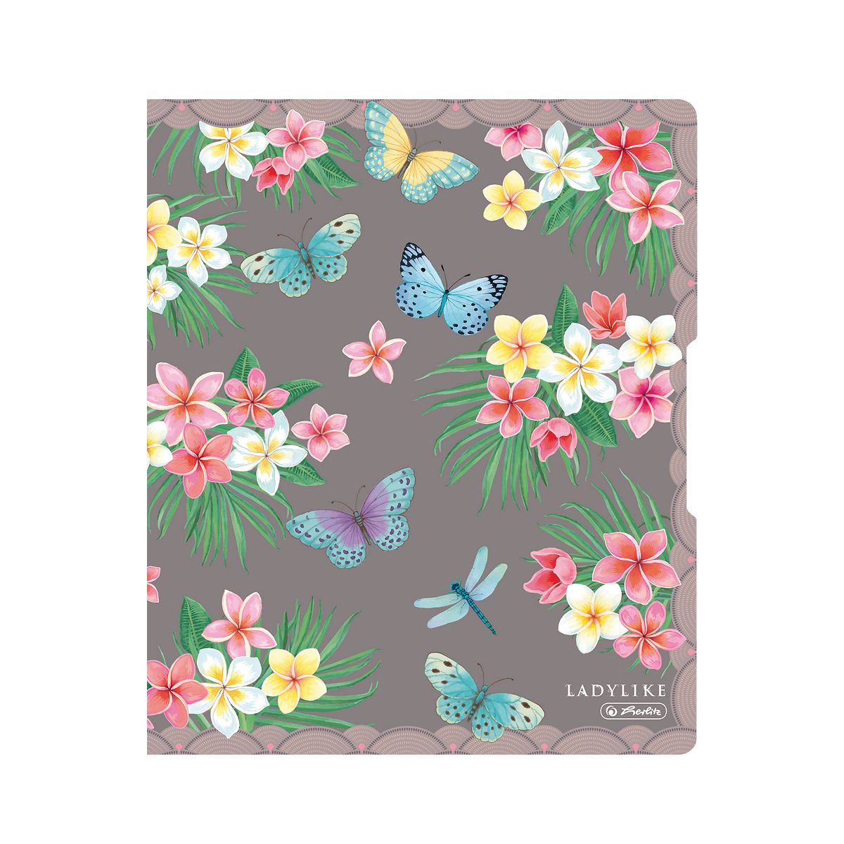 Segregator ringowy 50044047 LadyLike Butterflies A4 25mm Herlitz (300001533)