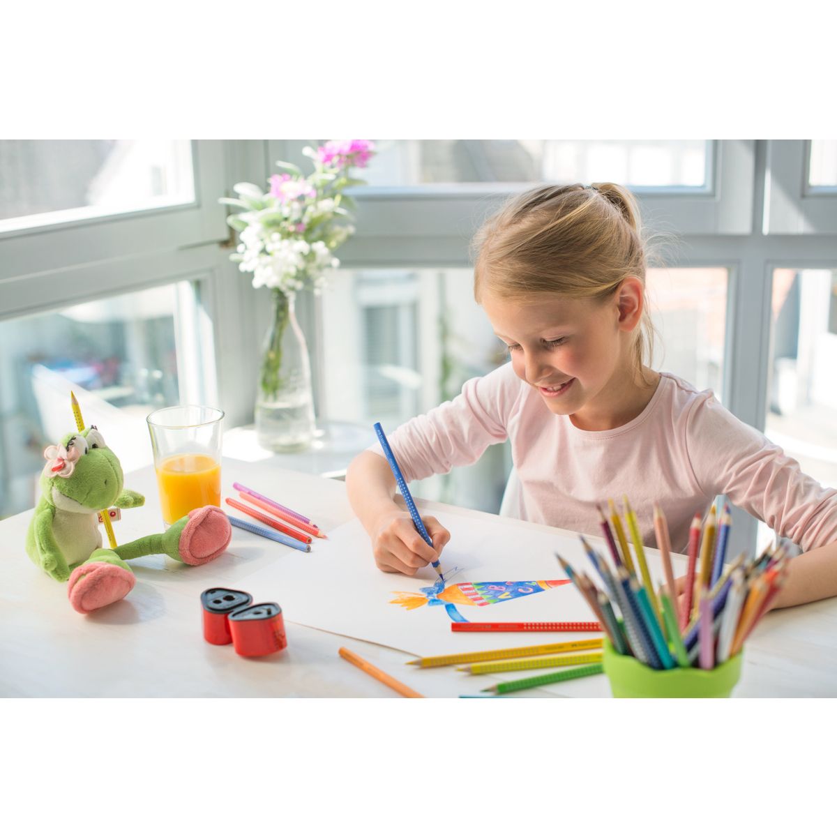 Kredki ołówkowe Grip 12 kol. Faber Castell (112412)