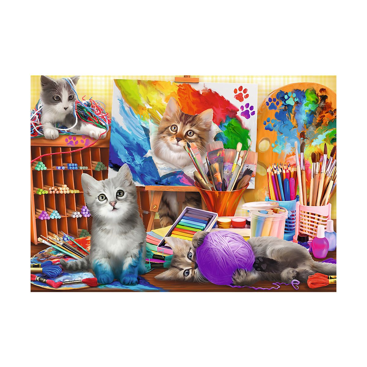 Puzzle Sztuka malowania 2x500 el. Trefl (37530)