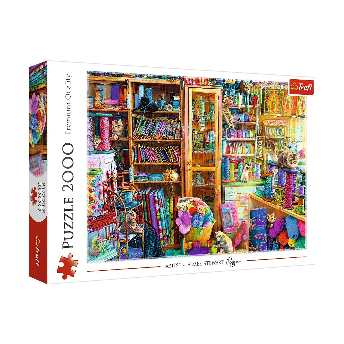 Puzzle Trefl Koci raj 2000 el. (27113)