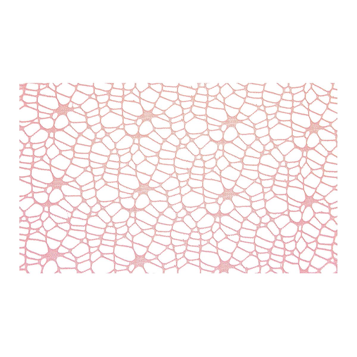 Ozdoba materiałowa Craft-Fun Series siatka koronkowa różowa Titanum (25CR0331-13)