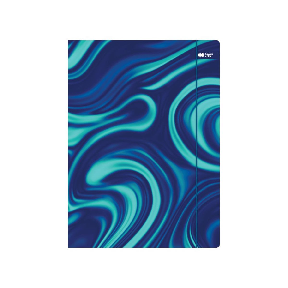 Teczka kartonowa na gumkę Magic Sky A4 różne Happy Color (HA 7621 2431-MS1)