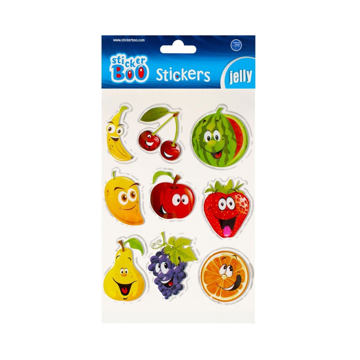 Naklejka (nalepka) Stickerboo S-Boo Jelly Owoce (493722)