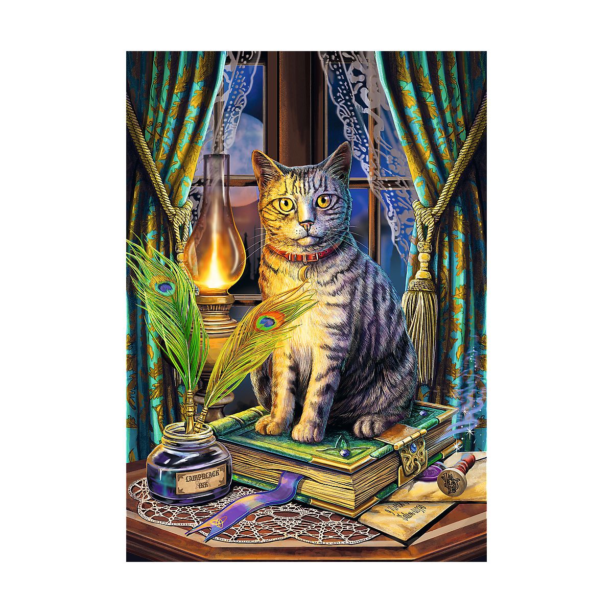 Puzzle Magic Collection Premium Plus Księga Cieni 1000 el. Trefl (10899)