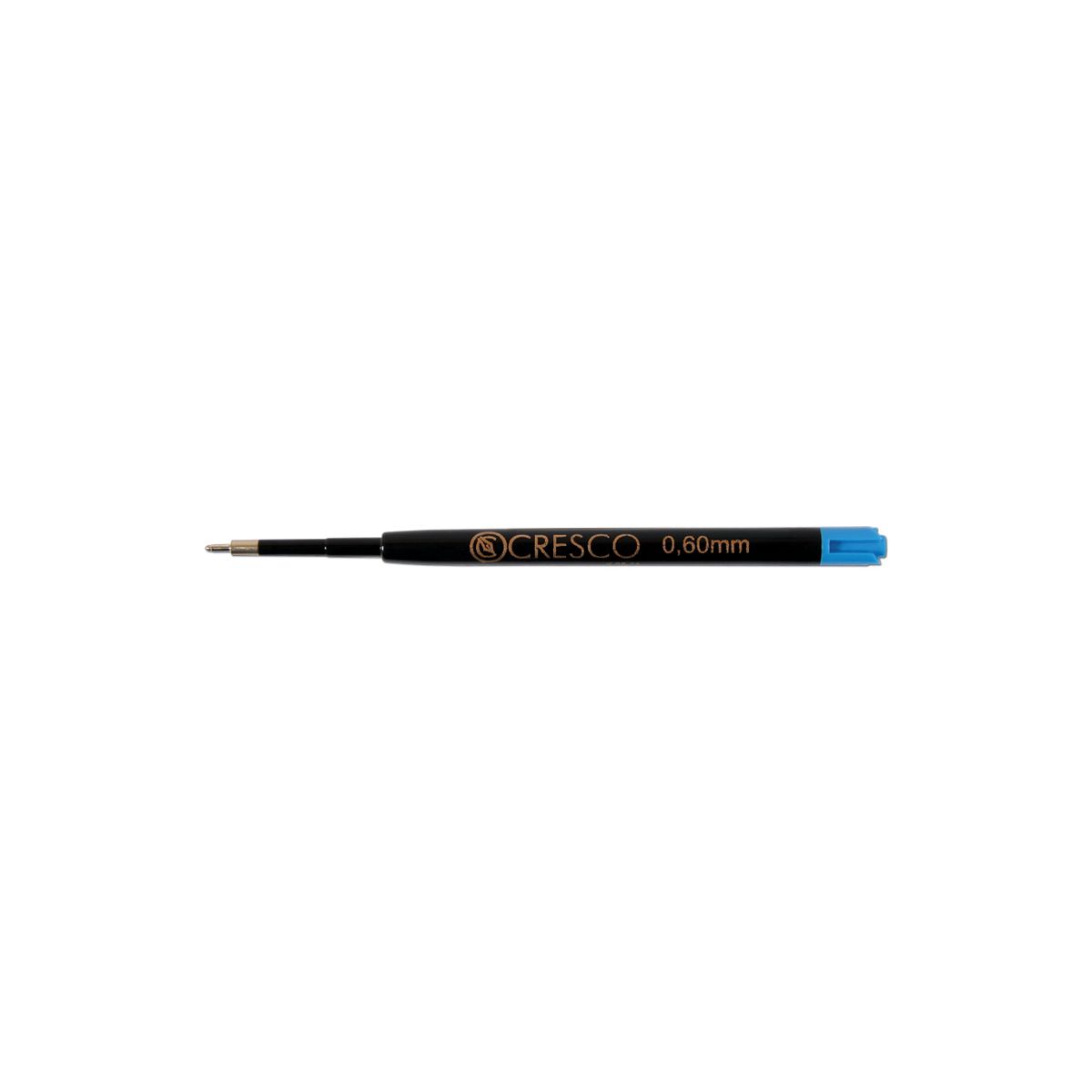 Wkład do długopisu wielkopojemny Cresco niebieski 0,6mm (033252)