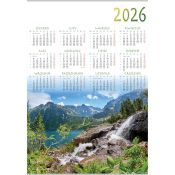 Kalendarz ścienny (401000) k:2915-377 TATRY plakatowy 607mm x 880mm Lucrum (PL01)