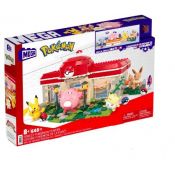 Klocki konstrukcyjne Mega Bloks Pokemon Leśne centrum (HNT93)