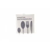Serwetki Gastronomiczne biała celuloza [mm:] 150x150 (AKU 5786)