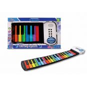 Organy keyboard kolorowy miękki Artyk (169755)