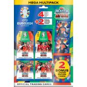 Karty Topps Euro 2024 Topps Cards mega multipack (67905) 34 sztuk