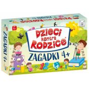 Gra karciana Kangur Dzieci kontra rodzice Zagadki 4+