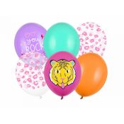 Balon gumowy Partydeco You Rock, mix 6szt. mix 300mm (SB14P-314-000-6)