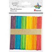 Ozdoba drewniana Titanum Craft-Fun Series patyczki karbowane 10x114mm (BG016C)