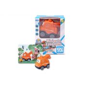 Samochód mini dźwig z puzzlami Artyk (125881)