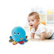 Pluszak interaktywny ośmiornica tańczy i wibruje Smily Play (000142)