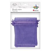 Organza Craft-Fun Series Woreczki z organzy wrzosowe Titanum (25BJ033127-7)