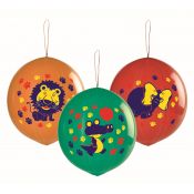 Balon gumowy PREMIUM ZWIERZĘTA 3 szt mix Godan (GB/PG21)