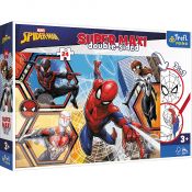 Puzzle Trefl Spiderman Super maxi Spiderman wyrusza do akcji 24 el. (41006)