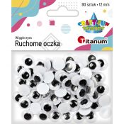 Oczka Titanum Craft-Fun Series 12mm 80 szt (O004)