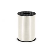 Wstążka plastikowa biała, 5mm/225m 5x225 [mm x m] biały Partydeco (PRP5-008)