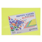 Papier kolorowy Wektor A4 mix (5906395351466)