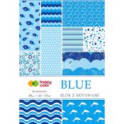 Zeszyt papierów kolorowych A4 80g 15k Happy Color (HA 3808 2030-B)