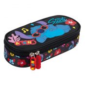 Saszetka St.Majewski St STITCH Black ALOHA SASZETKA (PCL-01)