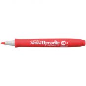 Marker permanentny decorite czerwony 1,0mm pędzelek końcówka Artline (AR-033 2 2)