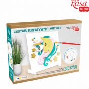 Zestaw plastyczny Rosa Jednorożec 3d