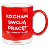Kubek wielokrotnego użytku Pan Dragon an at Work-Kocham pracę 250ml (5901854981093)