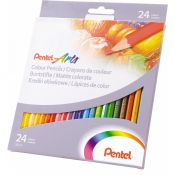 Kredki ołówkowe Pentel 24 kol. (CB8-24U)