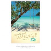 Kalendarz ścienny (401000) k:2915-377 SŁONECZNE WAKACJE 13-planszowe 2024 320mm x 470mm Lucrum (RW08)