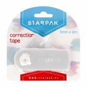 Korektor w taśmie (myszka) Starpak 5x6 [mm*m] (507204)