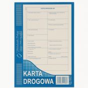 Druk offsetowy Michalczyk i Prokop O pap. Karta drogowa A5 80k. (815-3)