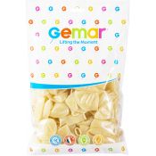Balon gumowy metalizowany 12cal (GM110/NI/36)