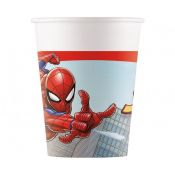 Kubek jednorazowy Spiderman trzcina cukrowa 200ml Godan (93864)